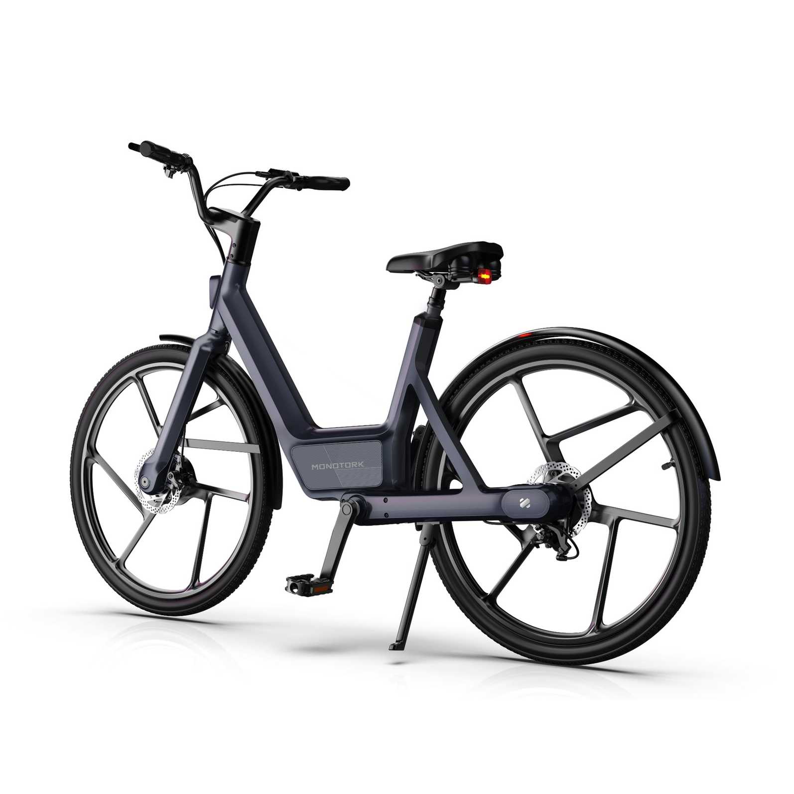 HC02 Black - Elektrofahrrad mit Kardanantrieb (keine Kette, kein Fett)